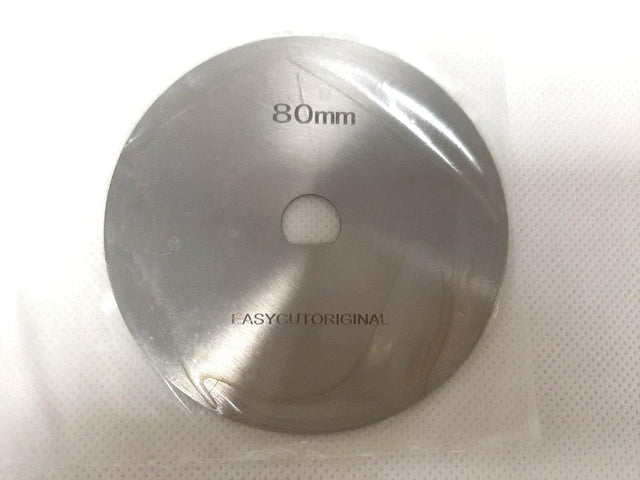 Easycut-compatible 80mm stainless steel rotary kebab slicer blade
