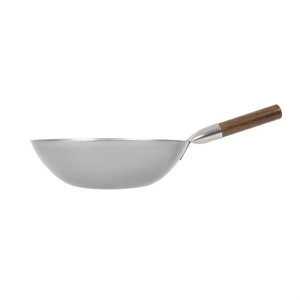 London Wok FBW14 Flat Bottom Wok 355mm