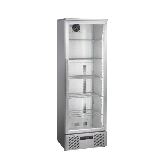 Prodis Low Energy Stainless Steel Finish Upright Bottle Cooler