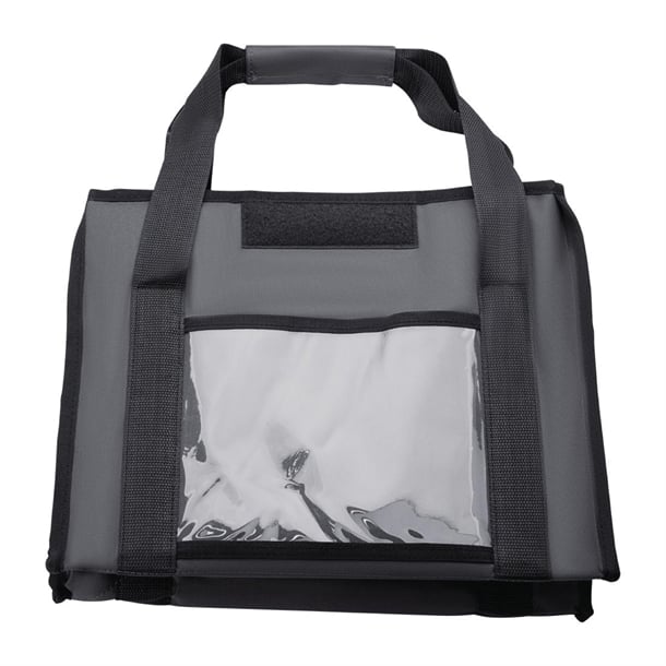 Vogue FR225 Insulated Folding Delivery Bag Grey 380x305x380mm
