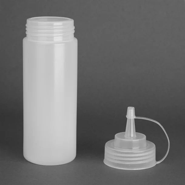 Vogue K657 Clear Squeeze Sauce Bottle 12oz
