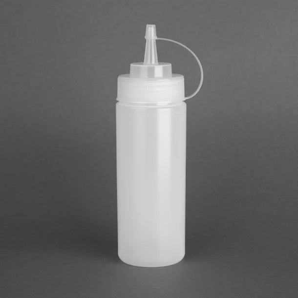 Vogue K657 Clear Squeeze Sauce Bottle 12oz