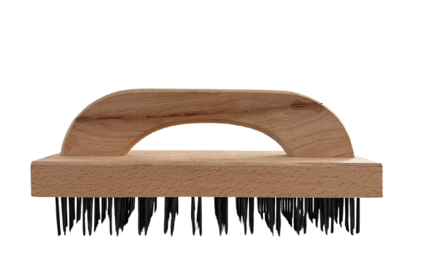 Chefset 9.25-inch wooden block wire grill brush, model 8405