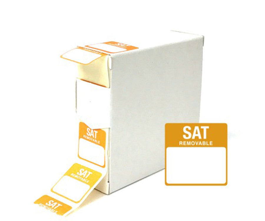 Day of the week food labels Saturday