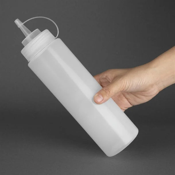 Vogue K163 Clear Squeeze Sauce Bottle 680ml