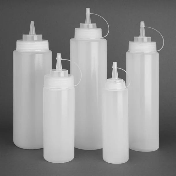 Vogue K163 Clear Squeeze Sauce Bottle 680ml
