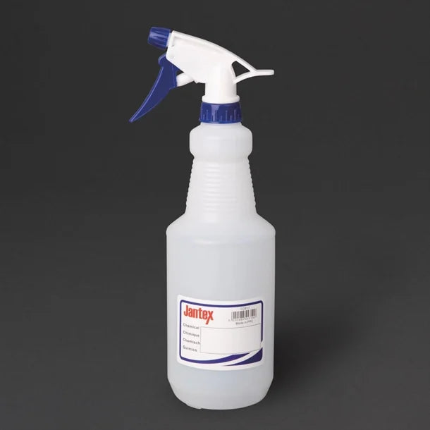Jantex Colour-Coded Trigger Spray Bottle 750ml