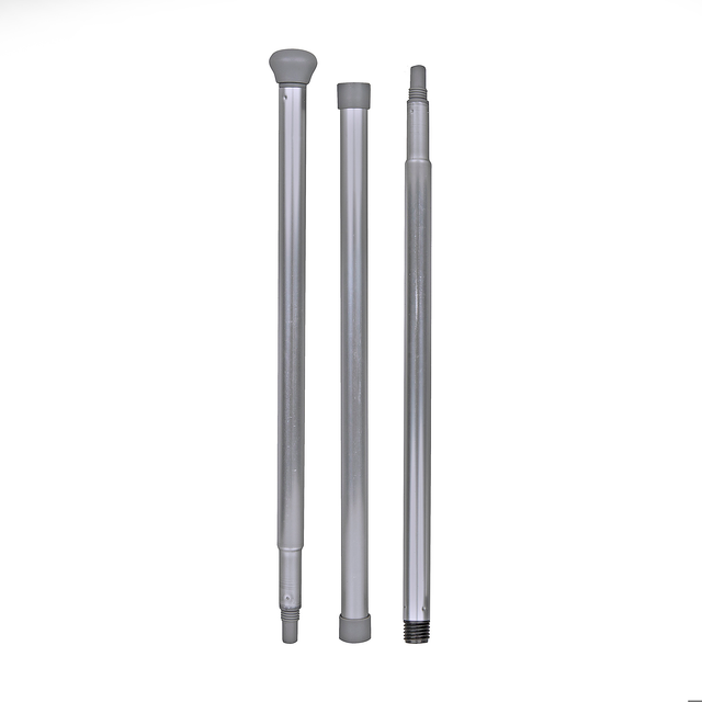 3 piece mop handle 137cm universal screw fit replacement pole