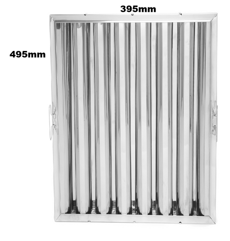 Kitchen Canopy Stainless Steel Baffle Filter