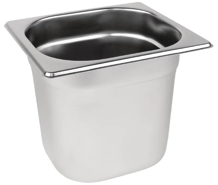 Chefset Stainless Steel Gastronorm Pan 1/6