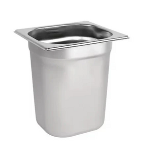 Chefset Stainless Steel Gastronorm Pan 1/6