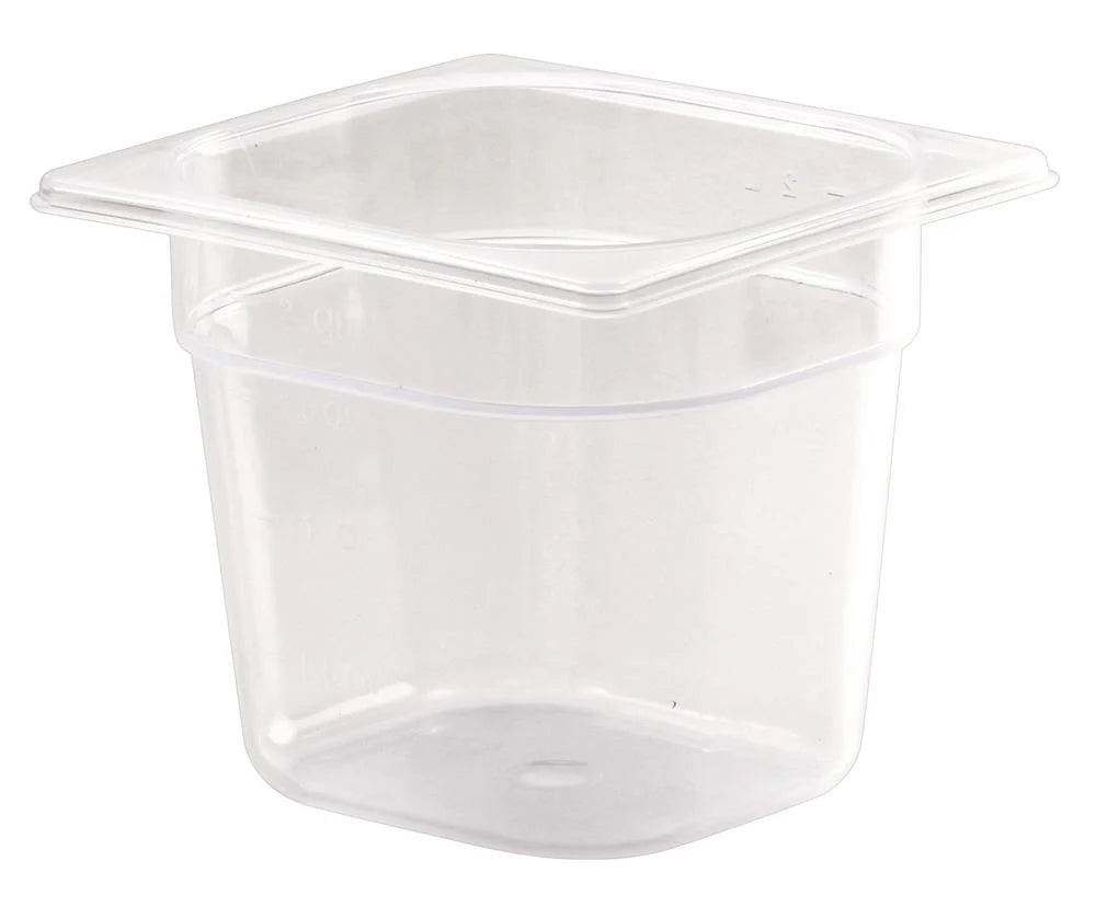 Chefset 1/6 size Polypropylene Gastronorm Container