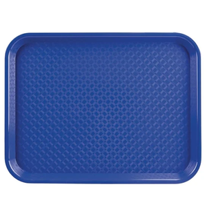 Fast Food Party Tray Large Blue(455x355mm)