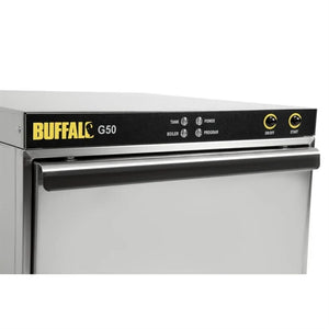 Buffalo DW468 Undercounter Glasswasher with Drain Pump 500x500mm Baskets