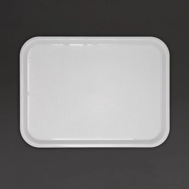 Olympia GF995 Kristallon Polypropylene Fast Food Tray White Small 345mm