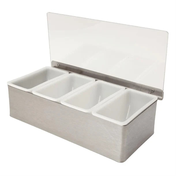 Beaumont Stainless Steel Condiment Holder