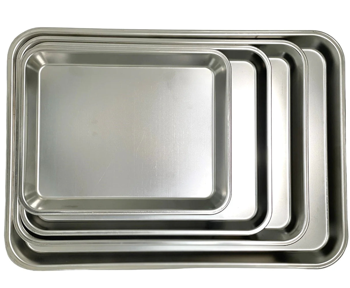 Chefset 5620 Stainless Steel Rectangle Tray 415x295x20mm