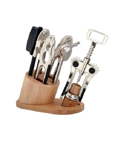 Chefset kitchen gadget sets with wooden stand
