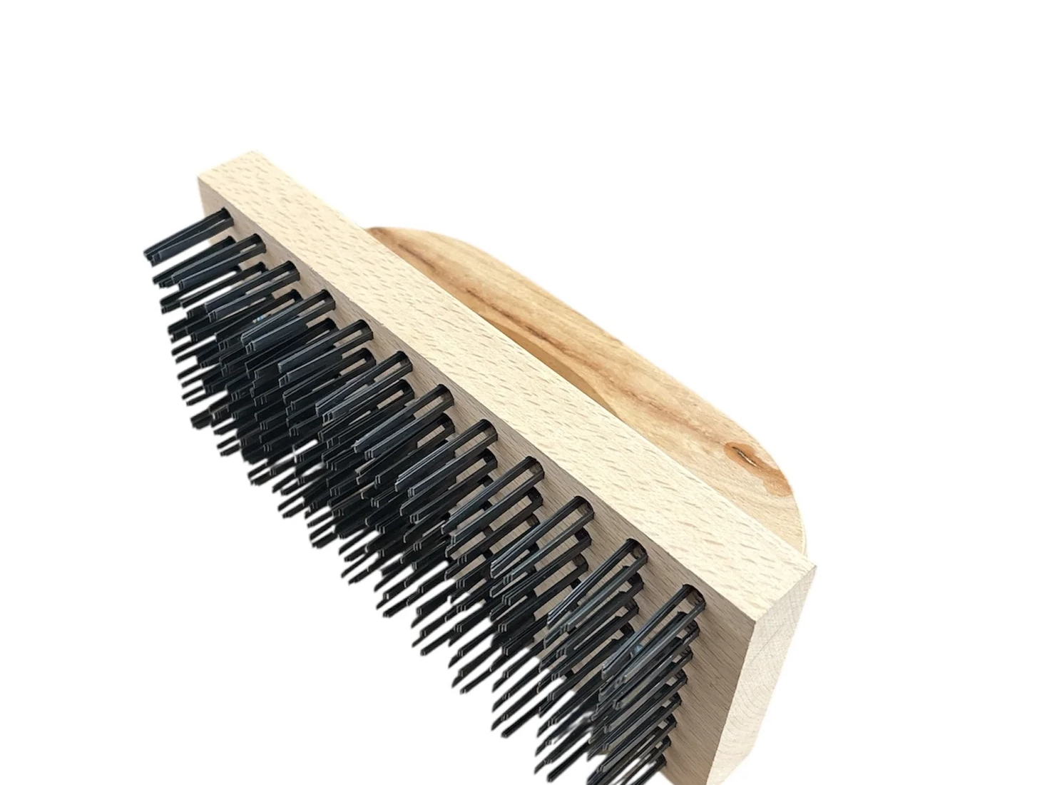 Chefset 9.25-Inch Wooden Block Wire Grill Brush (8405)