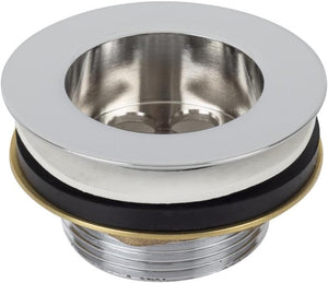 COMMERCIAL SINK WASTE PLUG AND STRAINER KIT 70MM FLANGE 48MM For 250mm Deep Sink