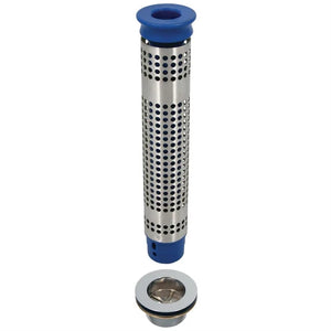 COMMERCIAL SINK WASTE PLUG AND STRAINER KIT 70MM FLANGE 48MM For 250mm Deep Sink
