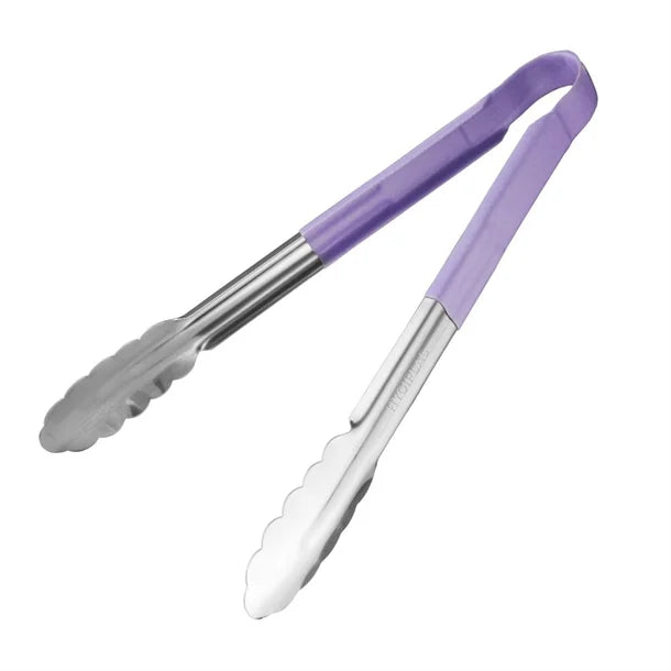 Hygiplas Colour Coded Serving Tongs 300mm