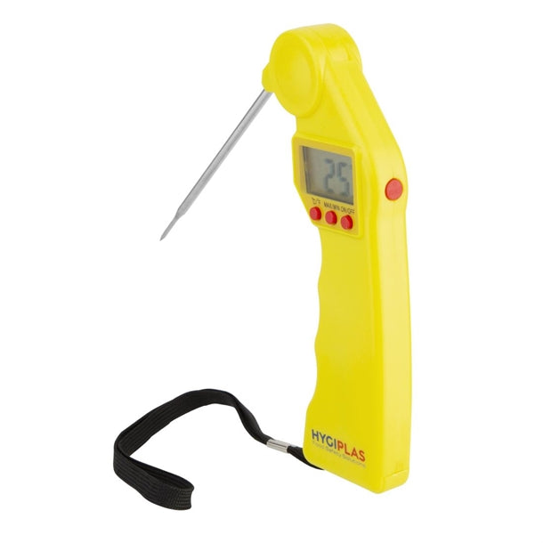 Hygiplas CF912 Easytemp Colour Coded Yellow Thermometer