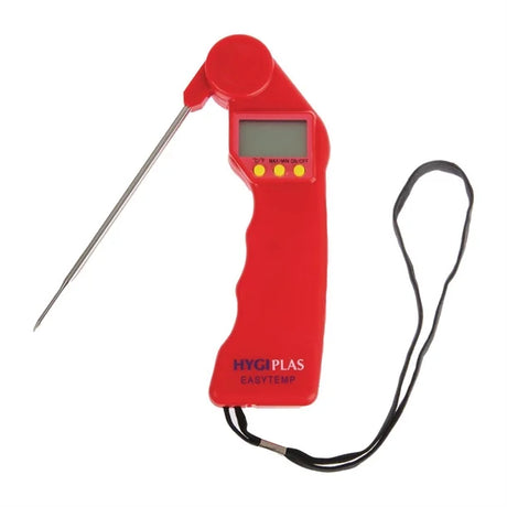 Hygiplas CF913 Easytemp Colour Coded Red Thermometer