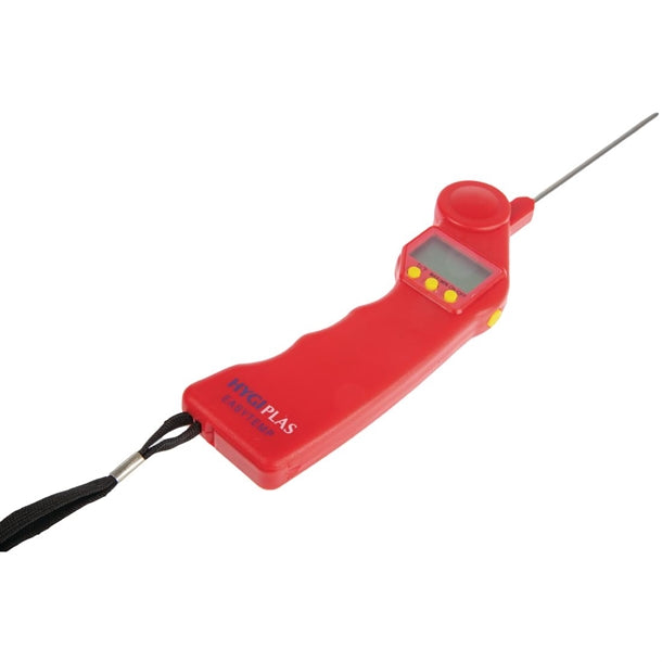 Hygiplas CF913 Easytemp Colour Coded Red Thermometer