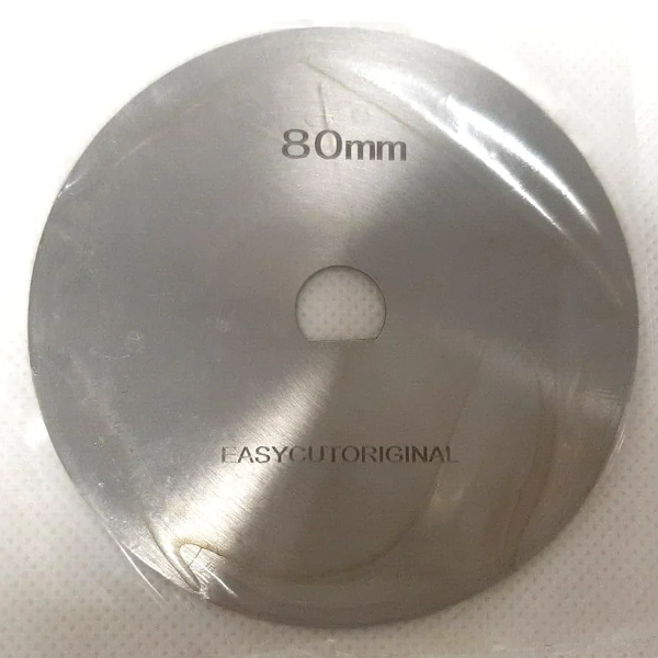 Easycut-compatible 80mm stainless steel rotary kebab slicer blade