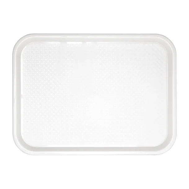 Olympia GF995 Kristallon Polypropylene Fast Food Tray White Small 345mm