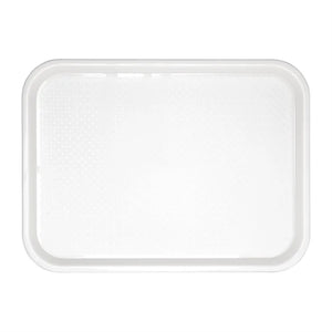 Olympia GF995 Kristallon Polypropylene Fast Food Tray White Small 345mm