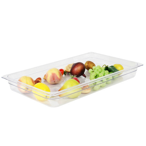 Thunder Group Clear Polycarbonate GN 1/1  Gastronorm Container