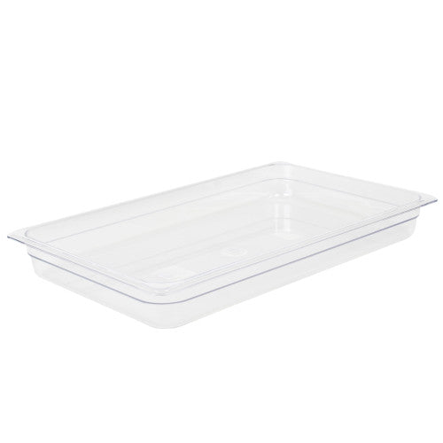 Thunder Group Clear Polycarbonate GN 1/1  Gastronorm Container