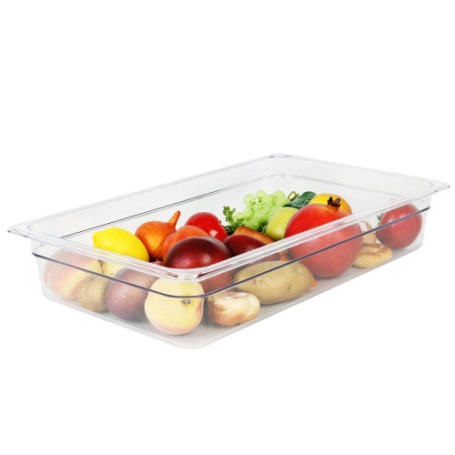 Thunder Group Clear Polycarbonate GN 1/1  Gastronorm Container