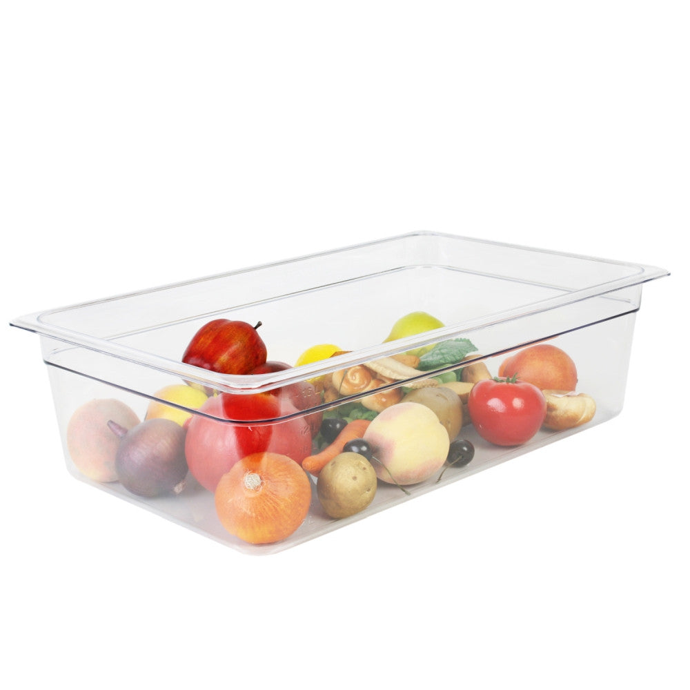 Thunder Group Clear Polycarbonate GN 1/1  Gastronorm Container