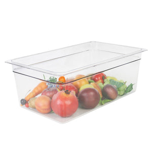 Thunder Group Clear Polycarbonate GN 1/1  Gastronorm Container