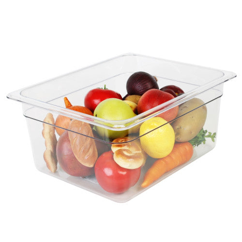 Thunder Group Clear Polycarbonate GN ½ Gastronorm Container