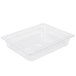 Thunder Group Clear Polycarbonate GN ½ Gastronorm Container