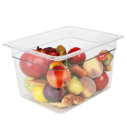 Thunder Group Clear Polycarbonate GN ½ Gastronorm Container