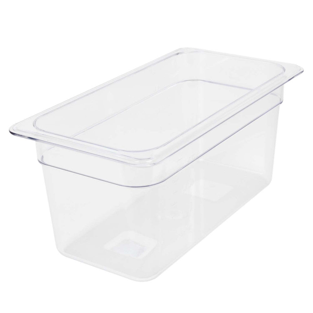 Thunder Group Clear Polycarbonate GN 1/3 Gastronorm Container