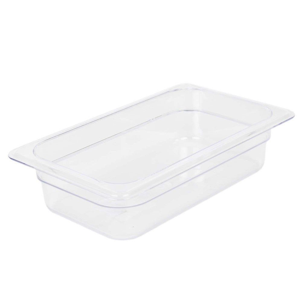 Thunder Group Clear Polycarbonate GN 1/4 Gastronorm Container