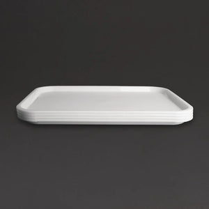 Olympia GF995 Kristallon Polypropylene Fast Food Tray White Small 345mm