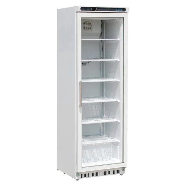 Polar CB921 Single Glass Door Display Freezer 365 Ltr