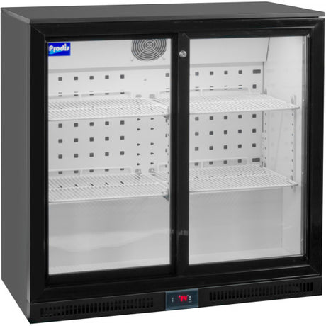 Prodis Double Door Black Bottle Cooler