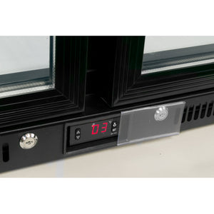Prodis Triple Door Black Bottle Cooler