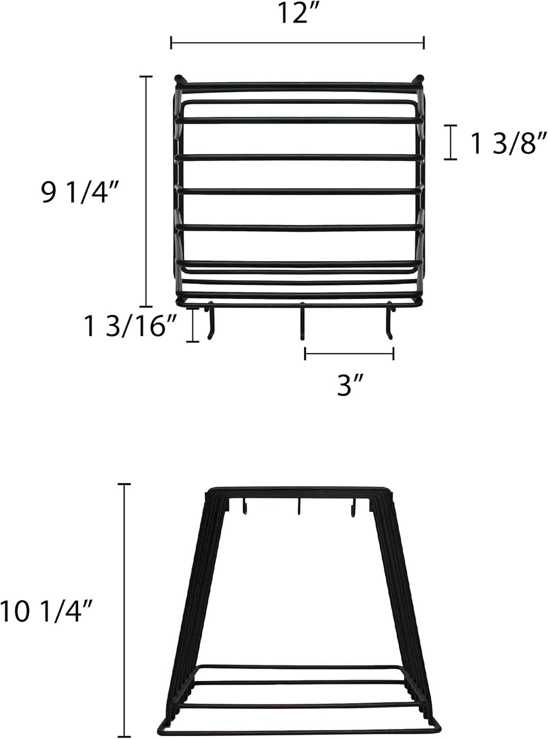 Thunder Group Six Slot Heavy Duty Chopping Board Rack