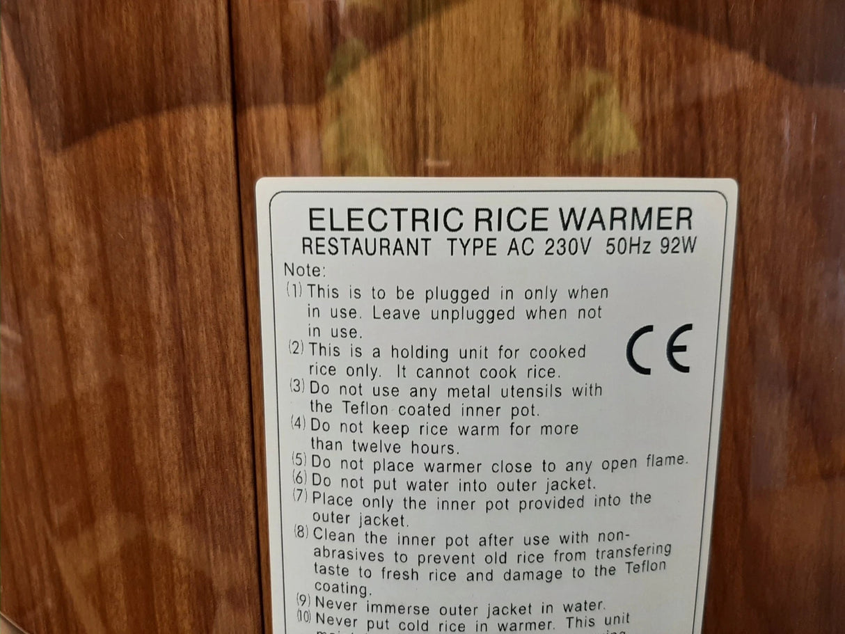 Thunder Group Rice Warmer 14.2 Litre – SEJ21000