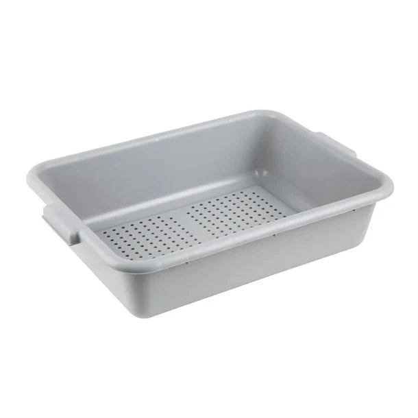 Vogue DN583 Plastic Perforated Grey Storage Box