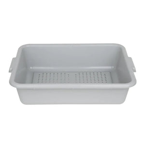 Vogue DN583 Plastic Perforated Grey Storage Box